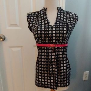 Everything must go! Retro top with belt